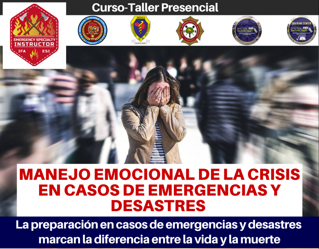 MANEJO EMOCIONAL DE LA CRISIS EN CASOS DE EMERGENCIAS Y DESASTRES ...
